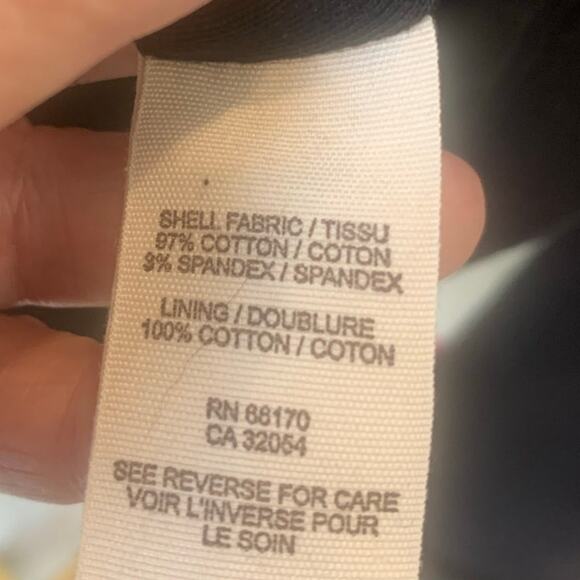 Free People Jacket 8 Black Womens Lapels Cropped Long Sleeve Preppy Minimalist - Picture 9 of 10